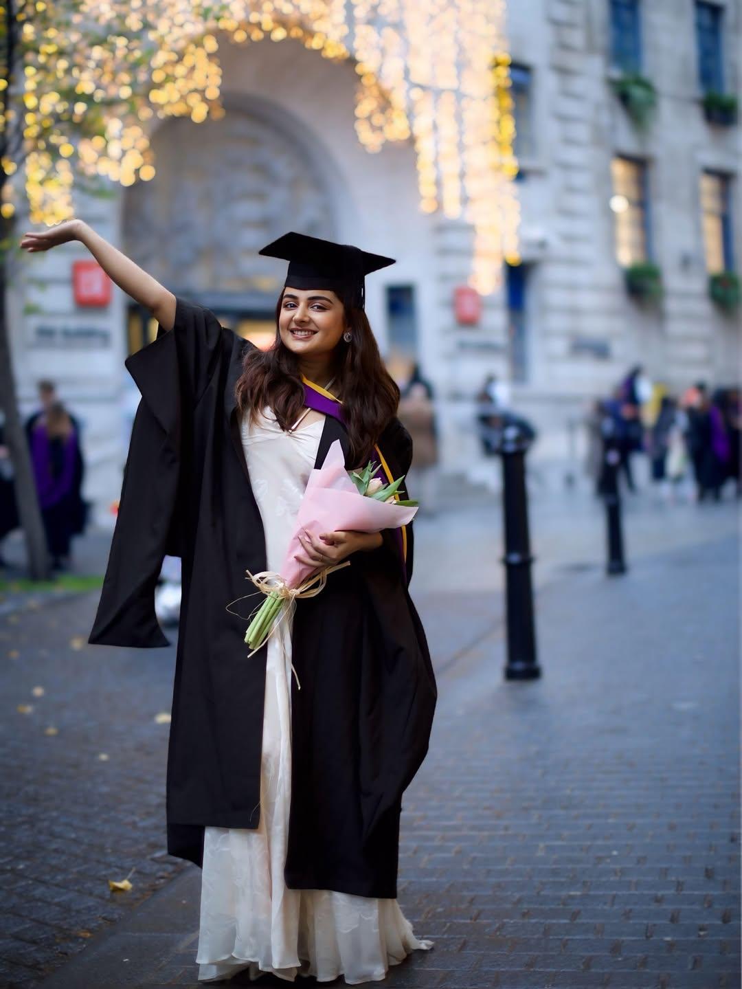 Actress who played Mohanlal's younger daughter in 'Drishyam' graduates from London School of Economics; shares inspiring story!