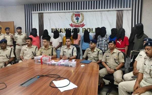 12 members of Prince Khan’s gang arrested in Jharkhand; arms, cash seized