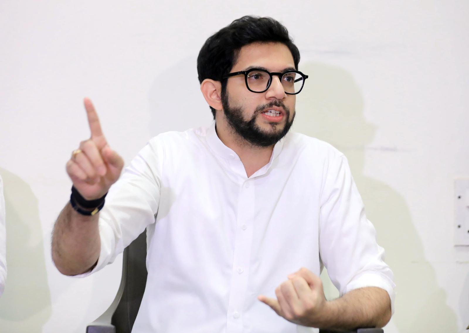 'Mega scam': Aditya Thackeray slams Maha govt over potholes on Samruddhi Highway, Hindi language move