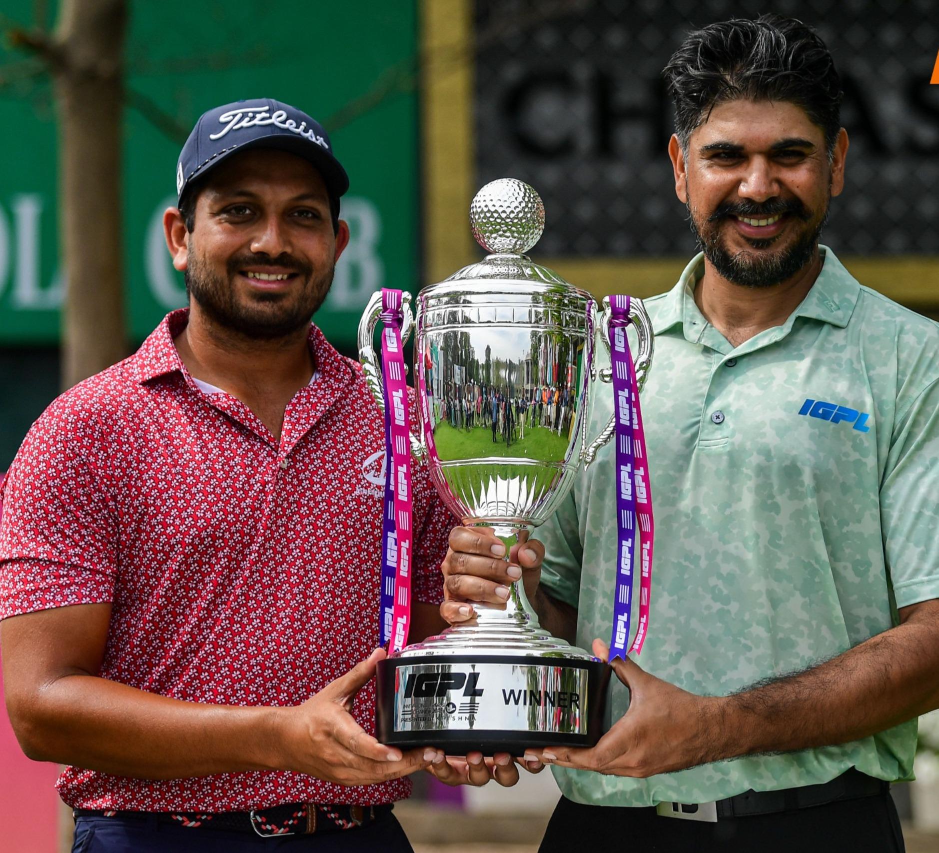 Bhullar rallies from four behind to win IGPL Chandigarh in style; debutant Varun Parikh finishes second