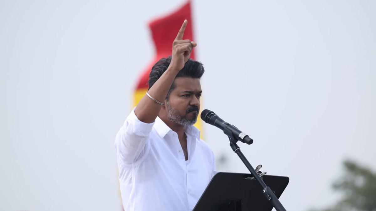 Vijay to address rally in TN's Erode today amid strict crowd control arrangements