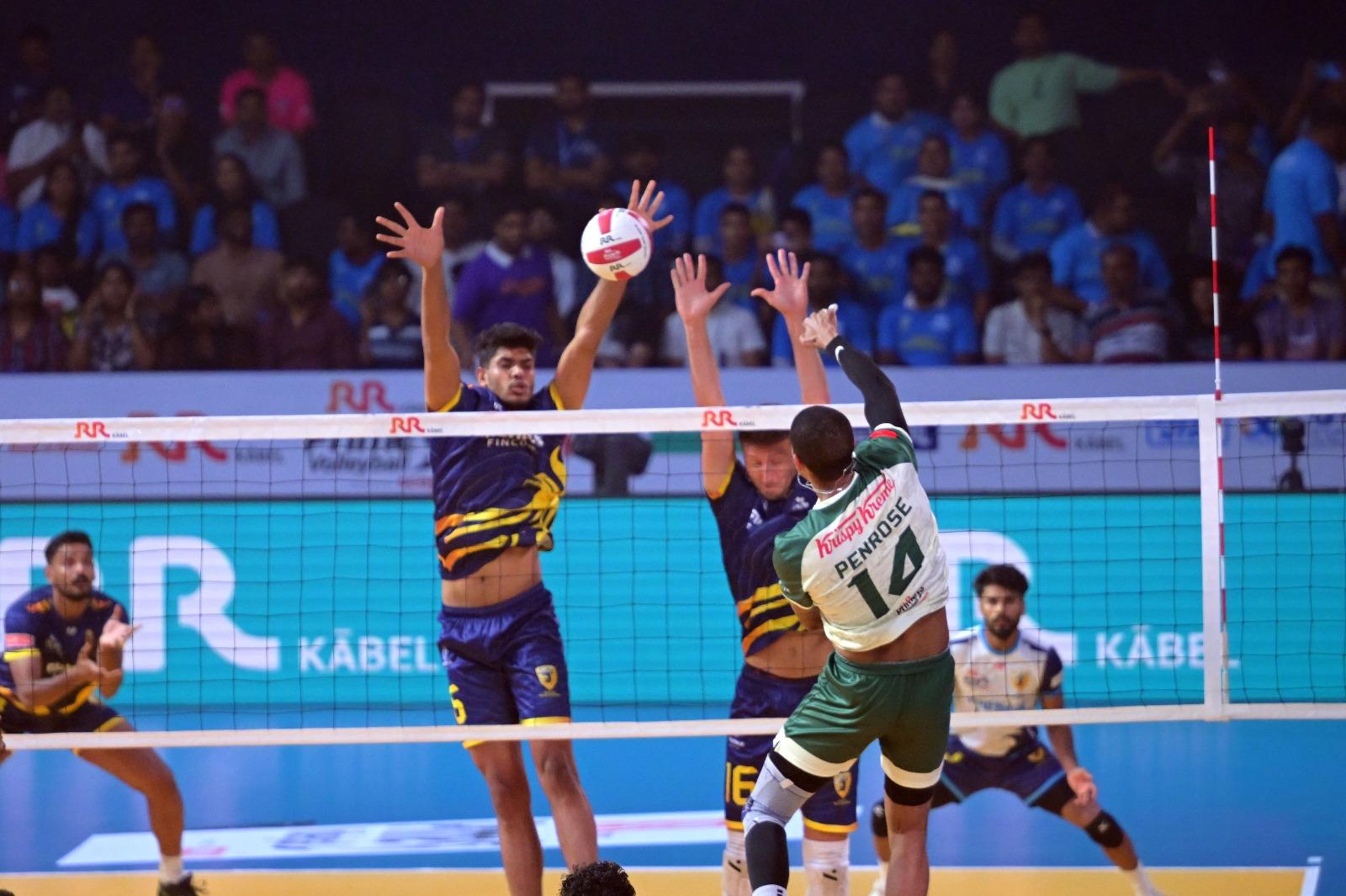 PVL 2025: Bengaluru Torpedoes beat Kochi Blue Spikers to continue winning form
