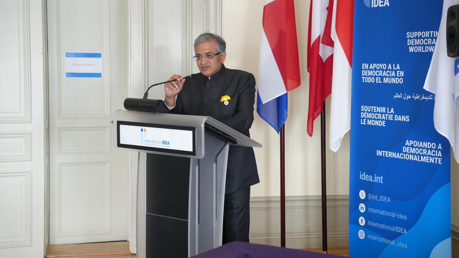 CEC Gyanesh Kumar spotlights India's electoral integrity and scale at Stockholm conference