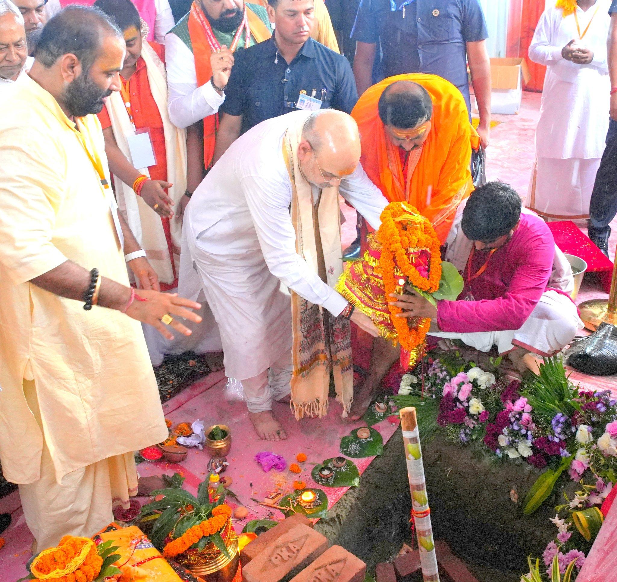 NDA leaders hail Amit Shah’s participation in Mata Janaki Temple ceremony as ‘historic’