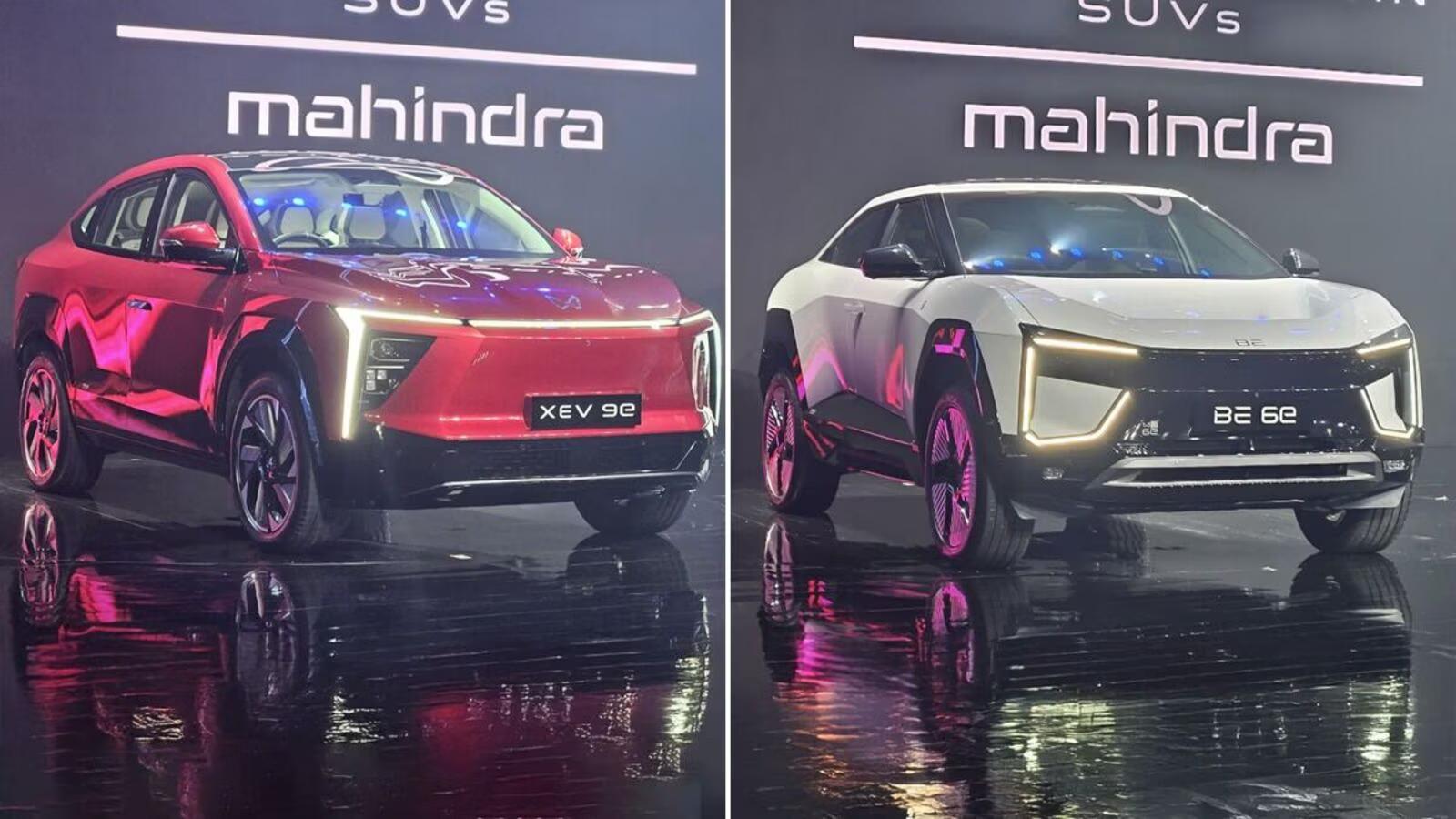 Mahindra BE 6 and XEV 9e