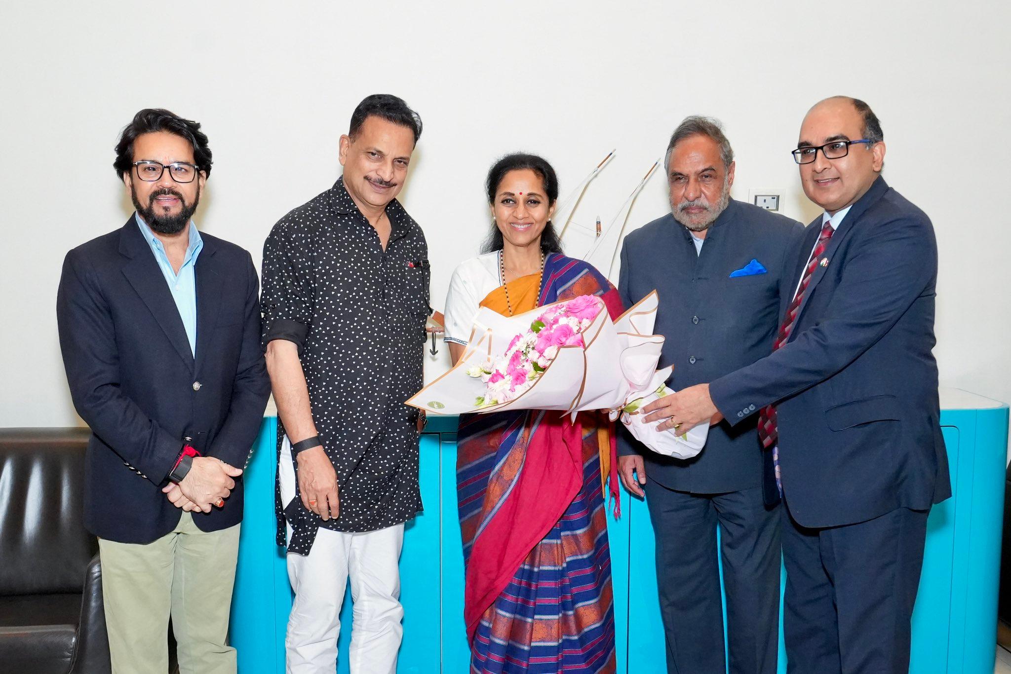 Operation Sindoor Outreach: All-party delegation led by NCP-SP MP Supriya Sule arrives in Qatar