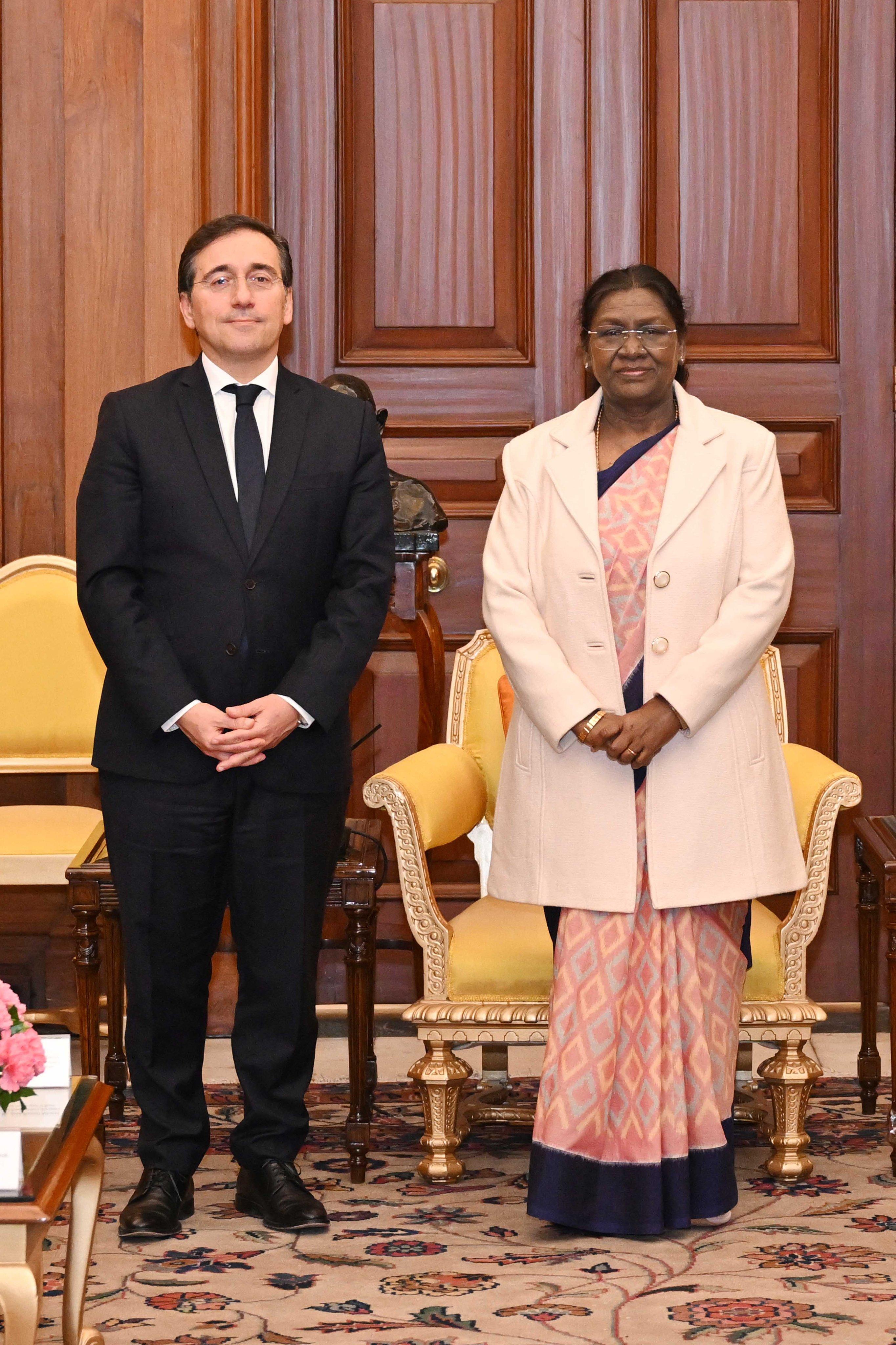 India and Spain must pool resources and capabilities to fight terrorism: President Murmu