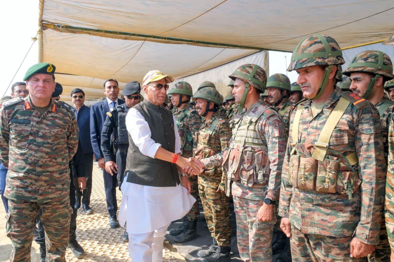 Ever vigilant on borders, steadfast in times of crisis: Rajnath Singh lauds Indian Army