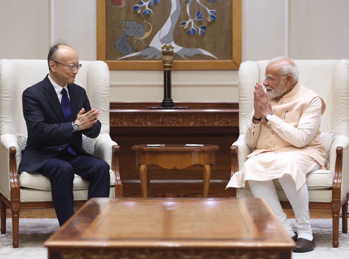 PM Modi meets ADB president Masato Kanda, latter pledges $10 bn for Indian urban infrastructure