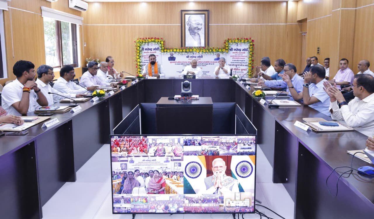 CM Nitish Kumar launches 20,658 projects worth Rs 11,921 crore in Bihar