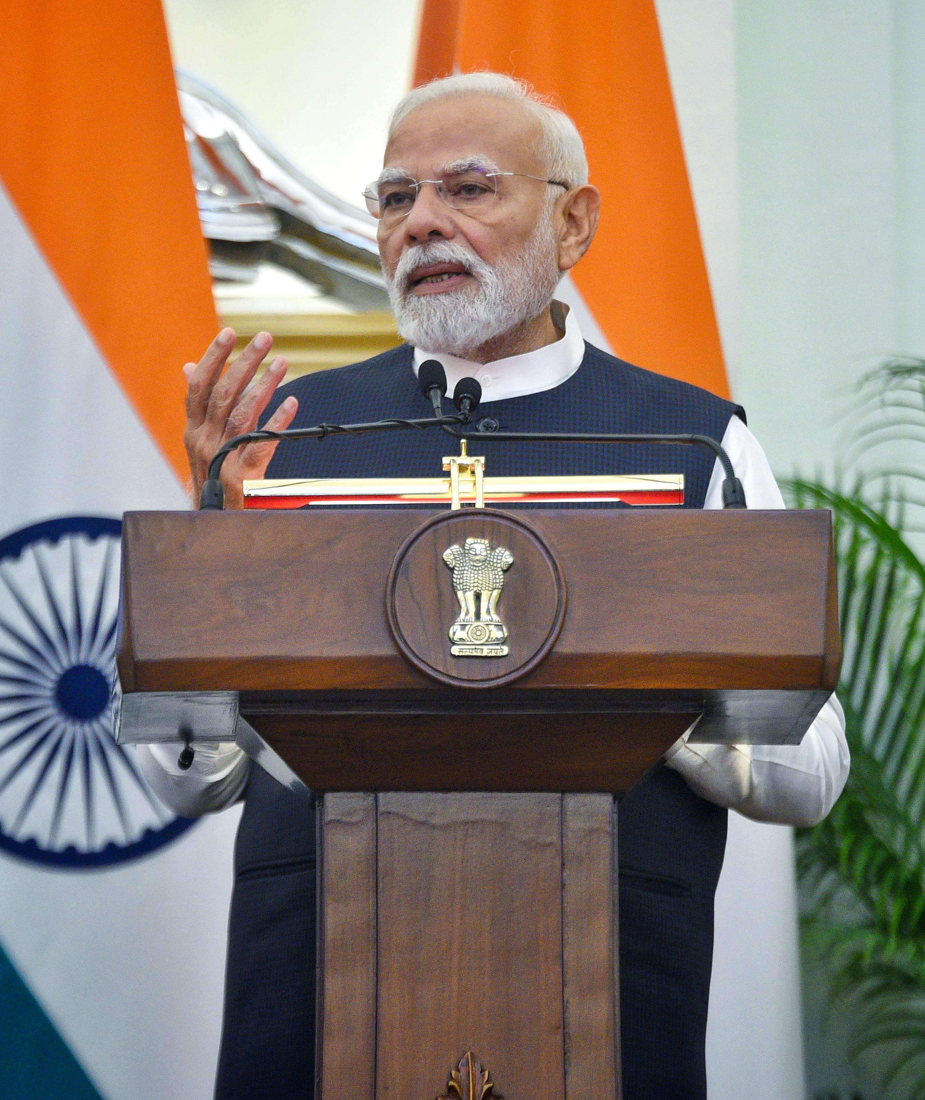 'Bharat has risen from shadows', Ministers Shobha Karandlaje, Somanna wish PM Modi on birthday