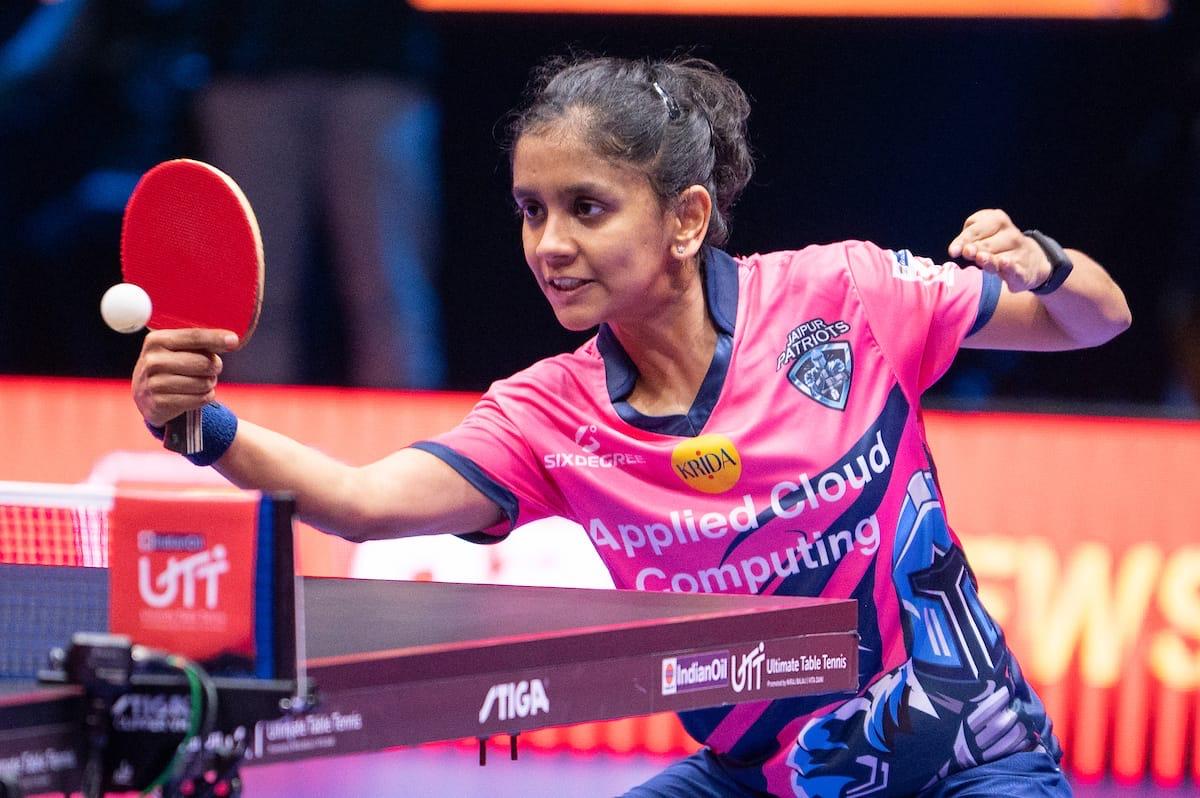 UTT Season 6: Sreeja Akula powers Jaipur Patriots to 8-7 win over U Mumba TT