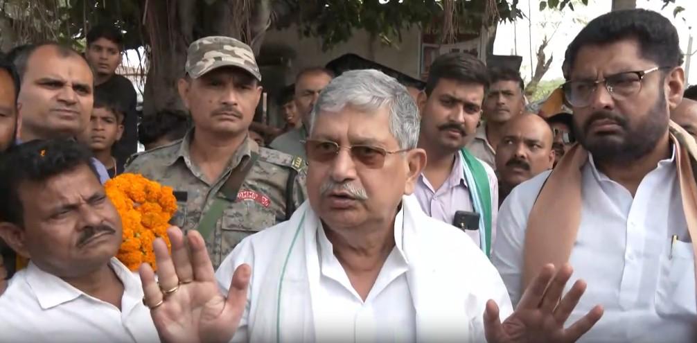 Lalan Singh alleges conspiracy behind murder of Jan Suraaj worker in Mokama (IANS Interview)