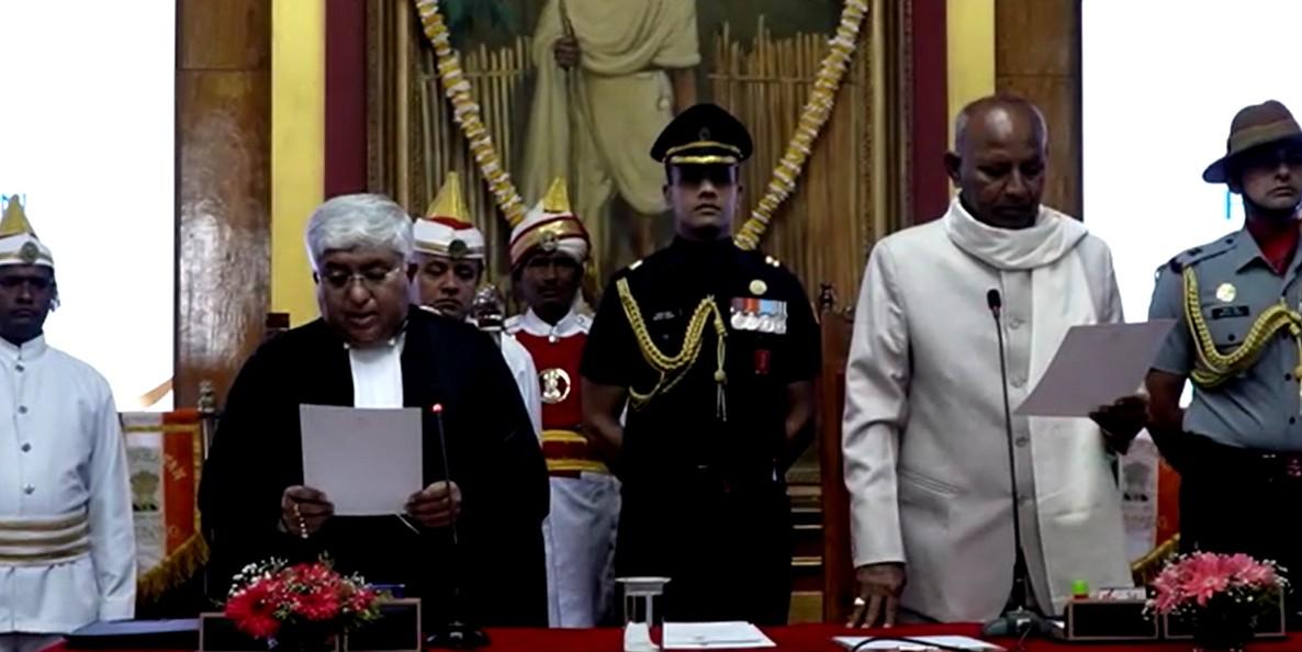 Justice Soumen Sen sworn in as chief justice of Meghalaya HC