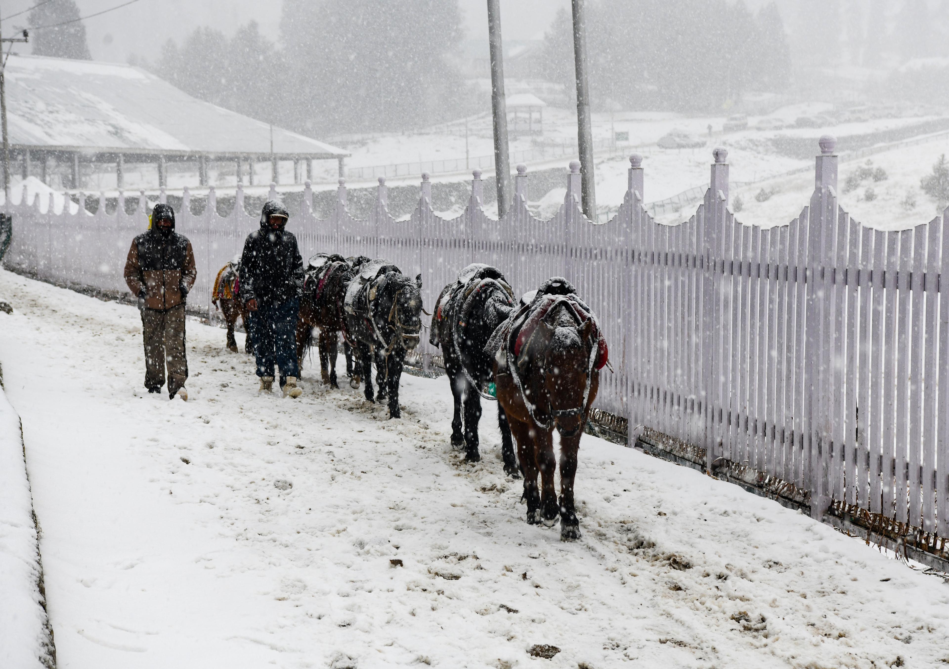 Gulmarg freezes at minus 8.8, cold wave intensifies in J&K