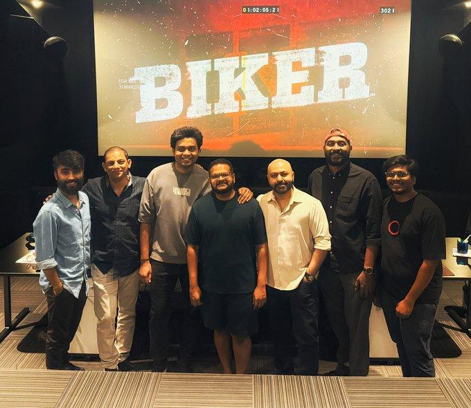 Ghibran's team works passionately on final Atmos mix of 'Biker'; says "Nobody's slept, nobody cares!"