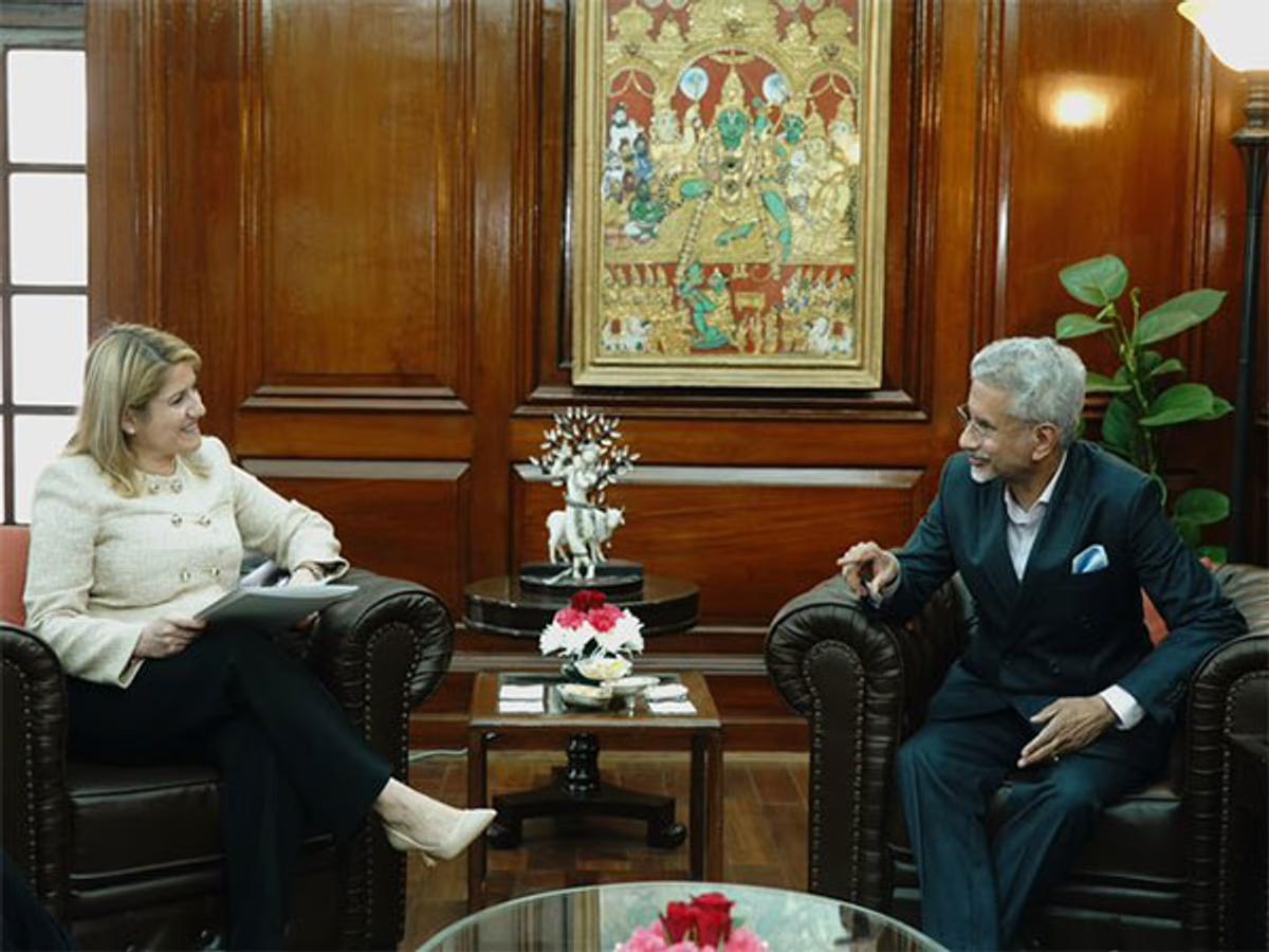 Jaishankar Meets Italy's Deputy Foreign Minister