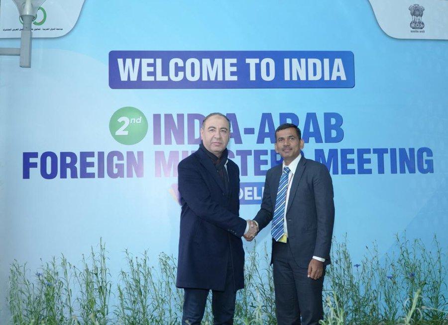 Foreign Ministers arrive in New Delhi for second India-Arab meet