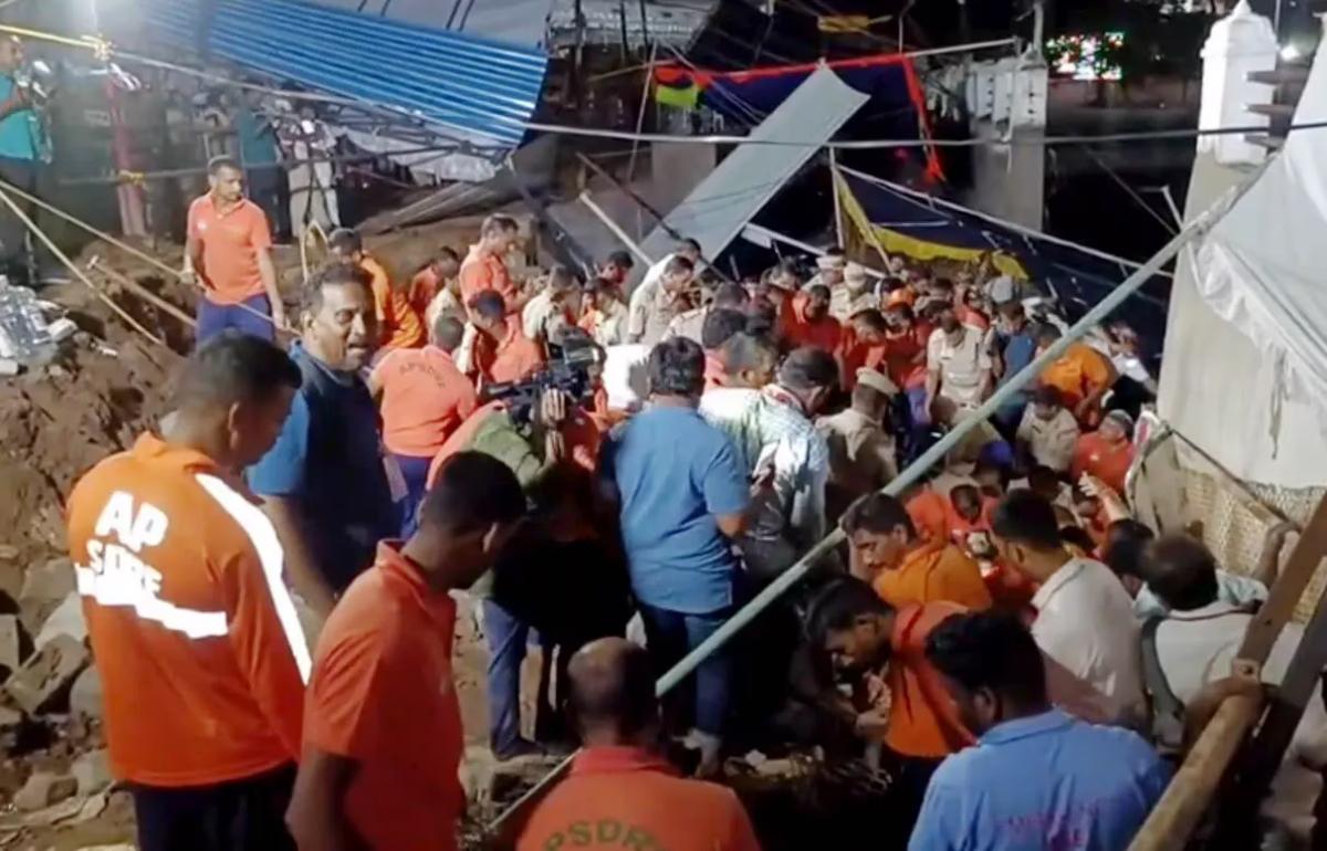 Visakhapatnam Wall Collapse