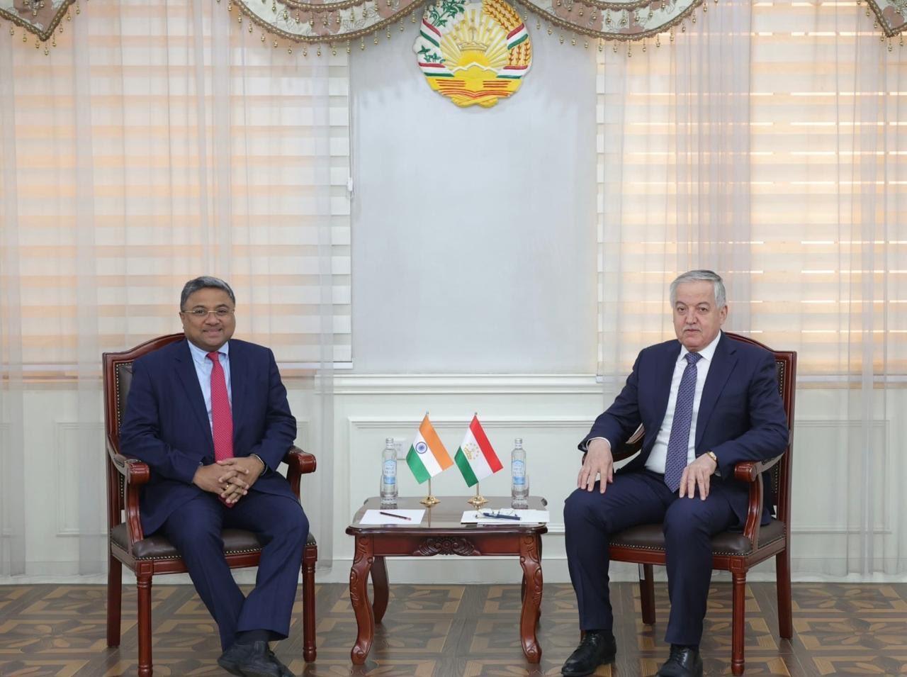 India and Tajikistan review cooperation across various sectors