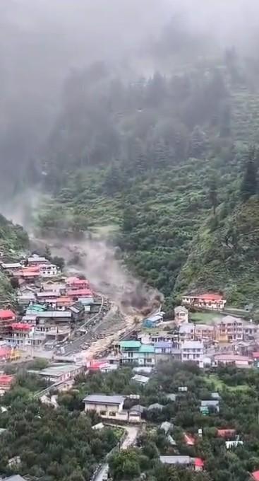 Village washed away, several missing after cloudburst in Uttarkashi