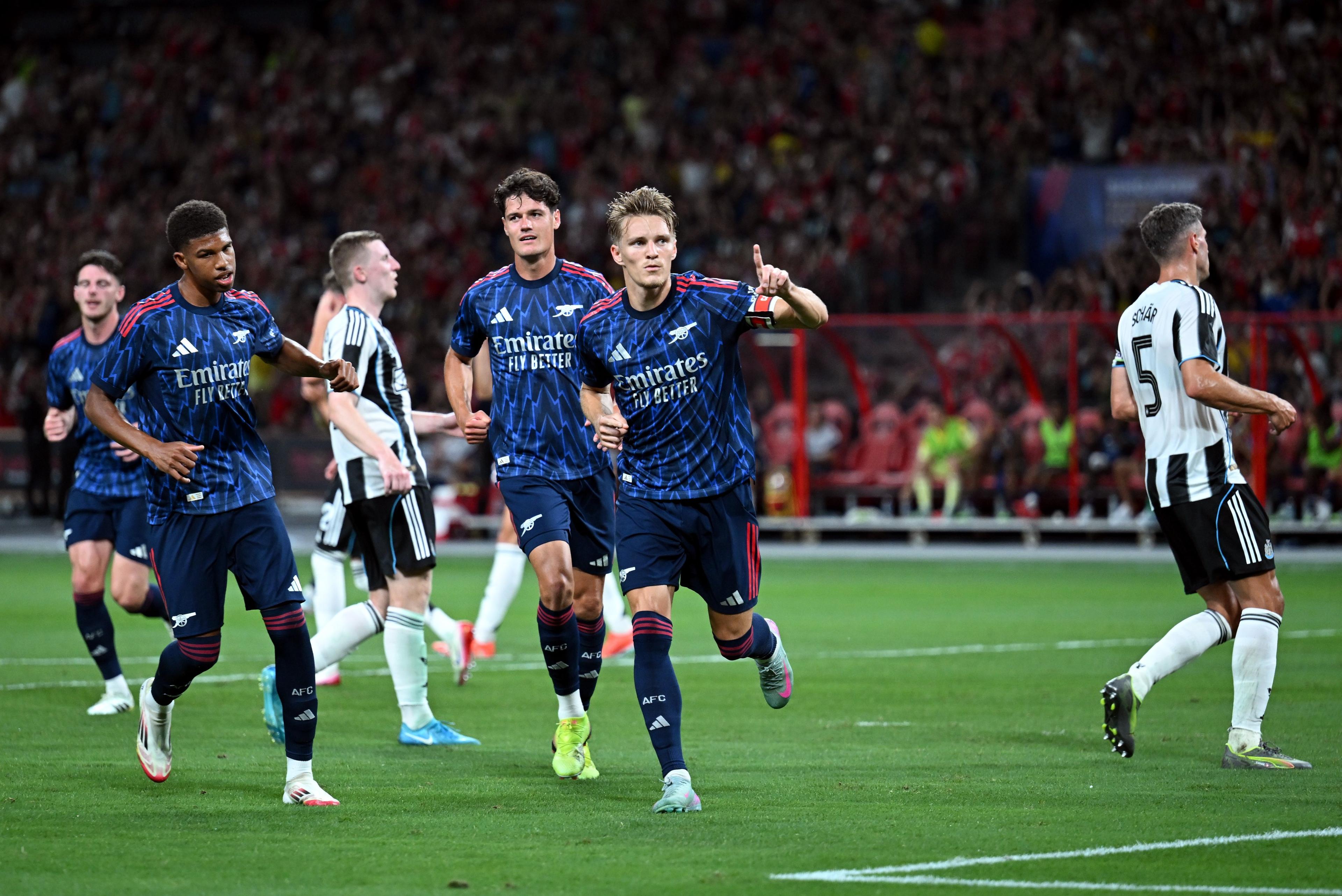 Arsenal triumph 3-2 over Newcastle United in pre-season