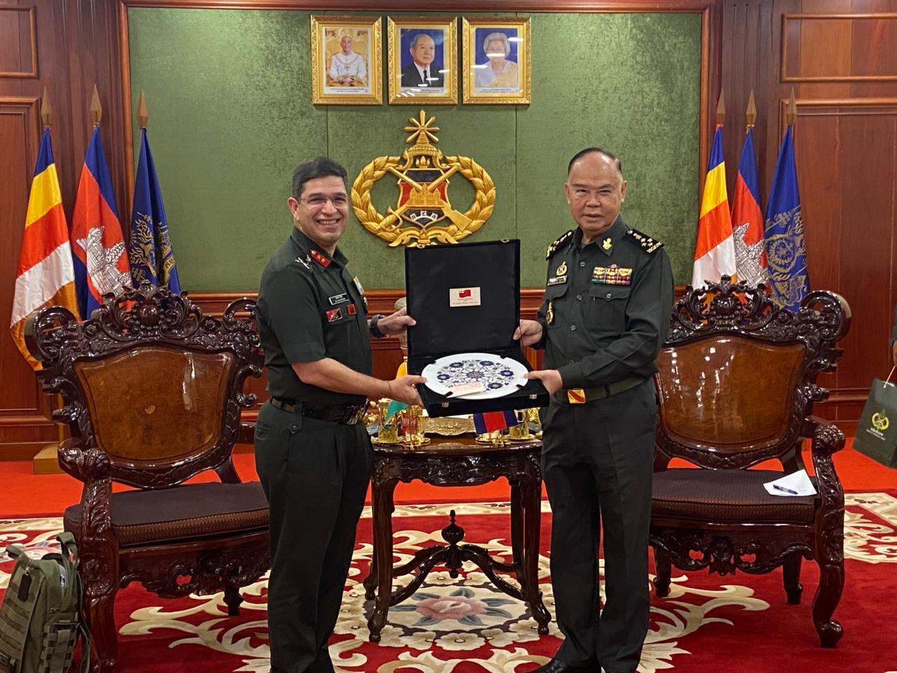 India, Cambodia discuss expanding military cooperation