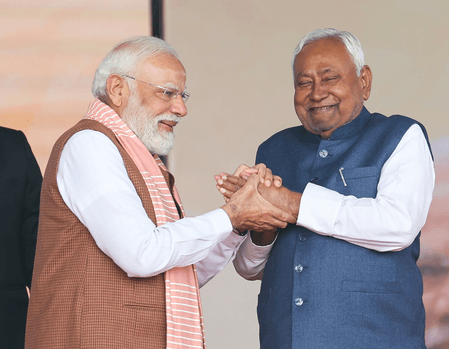 PM Modi writes to Nitish Kumar on Bihar Diwas; CM responds with ‘heartfelt gratitude’