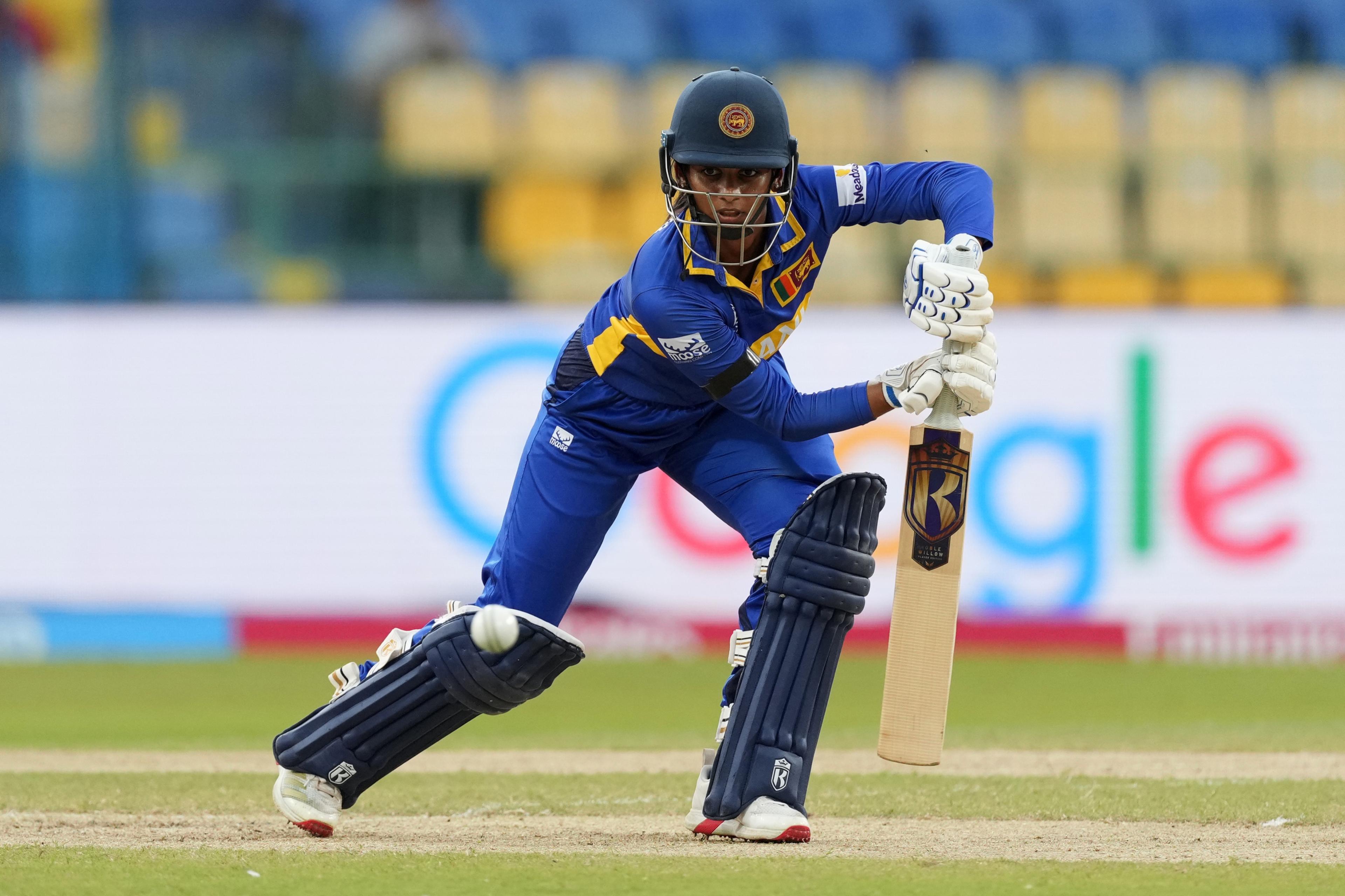Women's World Cup: Gunaratne’s composed knock guides Sri Lanka to 105 in rain-marred 20 overs