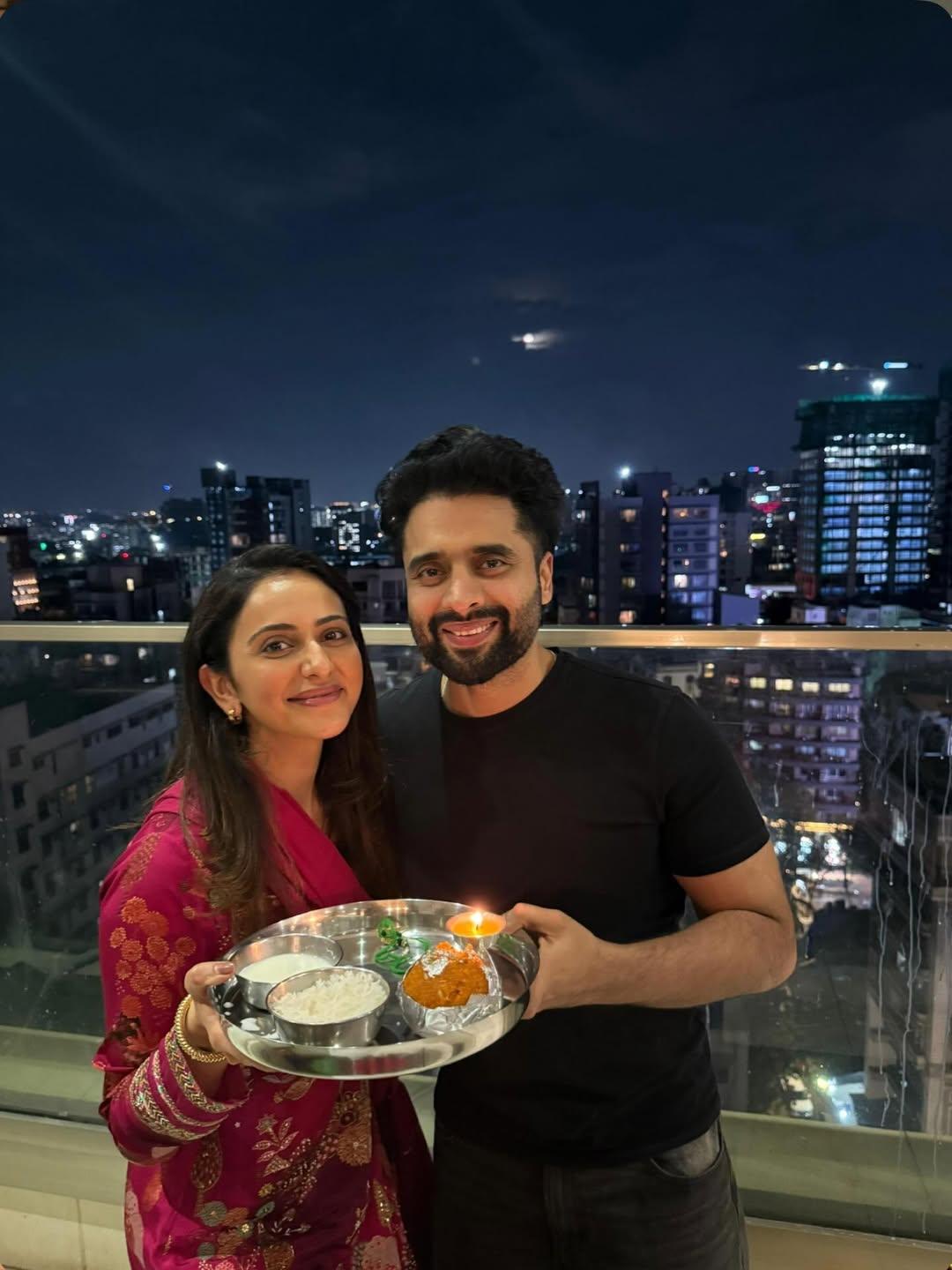 Rakul Preet Singh celebrates her first Kajari Teej with mother-in-law
