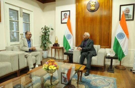 Manipur: CM Singh meets Guv after Delhi talks with HM Amit Shah, reviews security