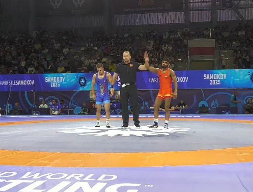 Sumit Malik storms into U20 World Wrestling Championships final in Samokov