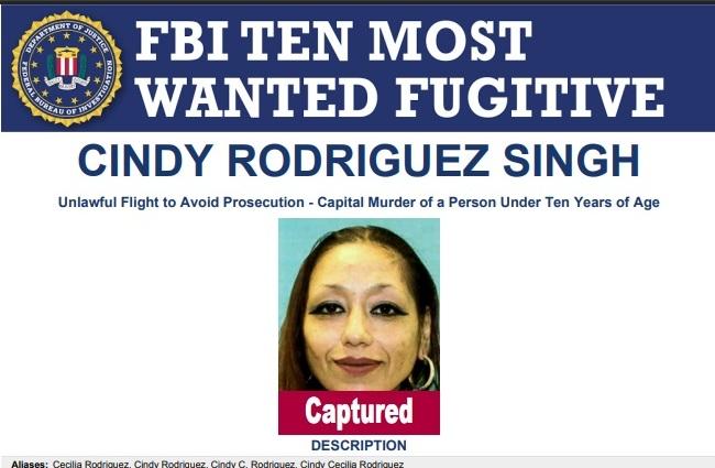 FBI official thanks India for capture of woman on US 'Most Wanted' list