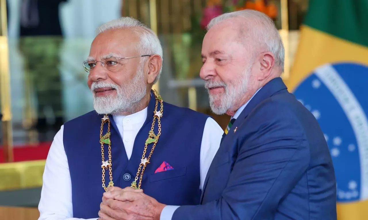 PM Modi, Brazil Prez Lula reaffirm strategic partnership in telephonic conversation