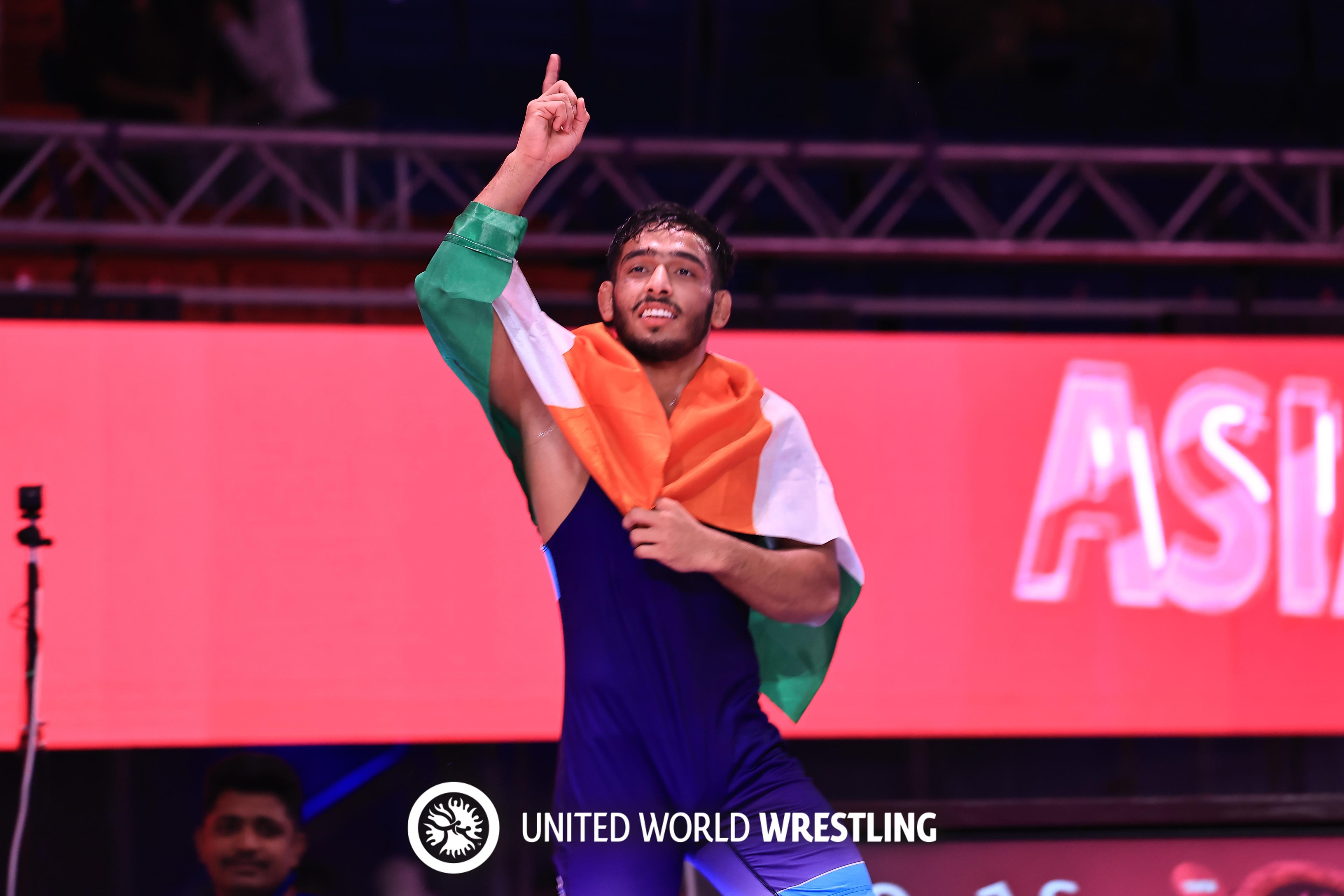 India’s U-20 women wrestlers dominate Asia, clinch Champions Trophy with 8 medals