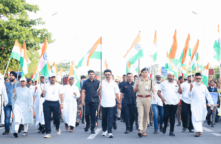MK Stalin leads massive unity rally to support armed forces amid Operation Sindoor