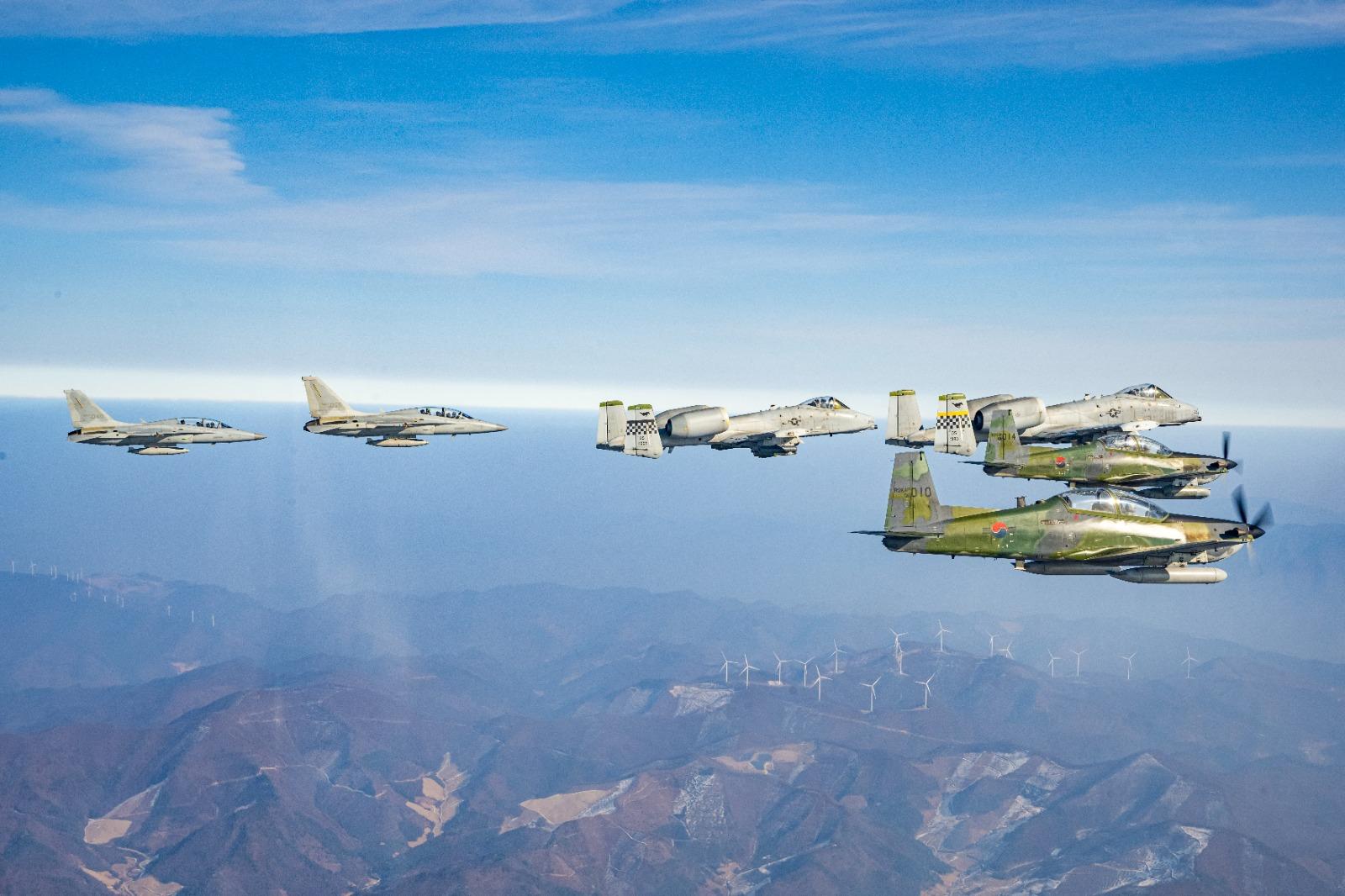 South Korea, US stage regular joint aerial exercise this week at Osan Air Base