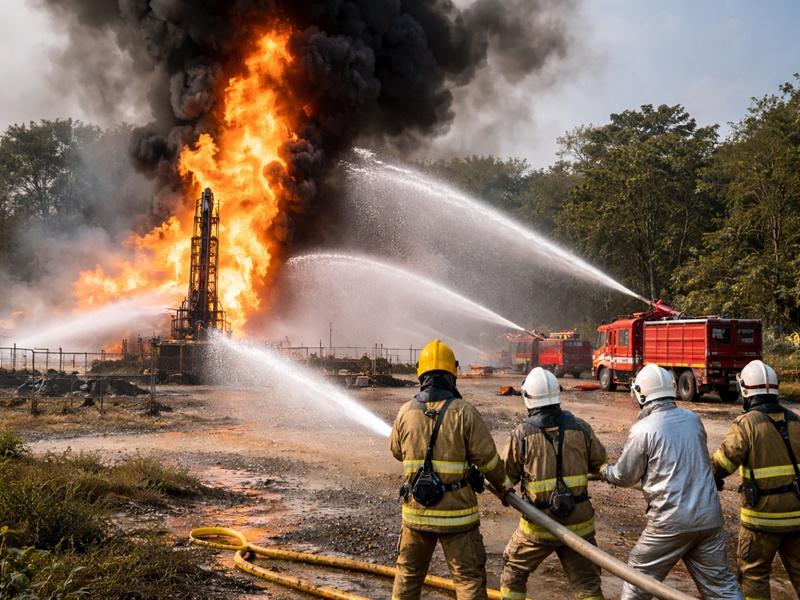 ONGC mobilises crisis management teams after fire at Andhra well