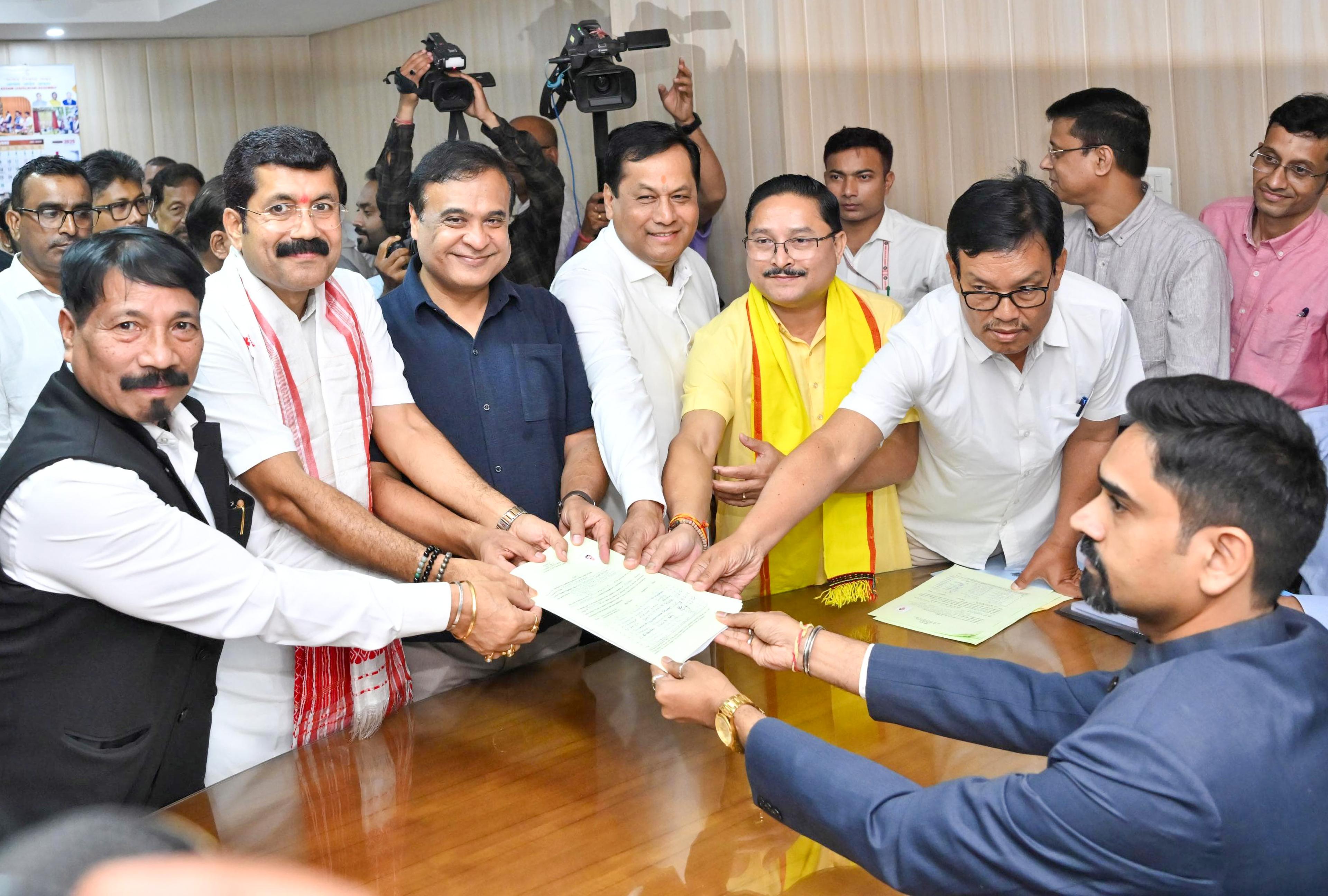 Two NDA candidates elected unopposed to Rajya Sabha from Assam