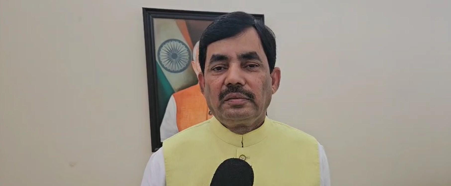 Cong-RJD Bihar yatra failed political gimmick, says BJP's Shahnawaz Hussain