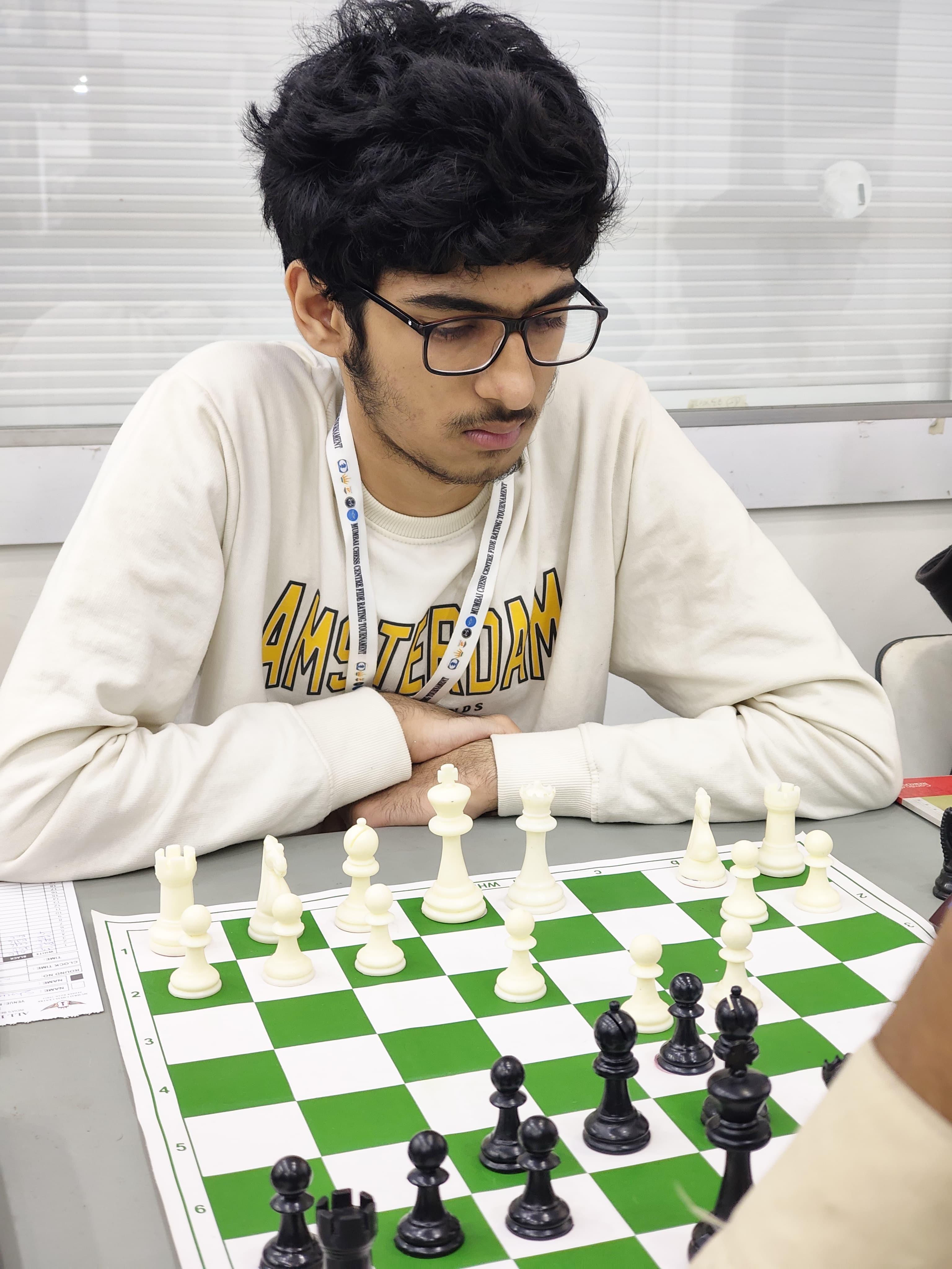 Somaiya stops Mapara’s five-game winning run in All India Chess Masters