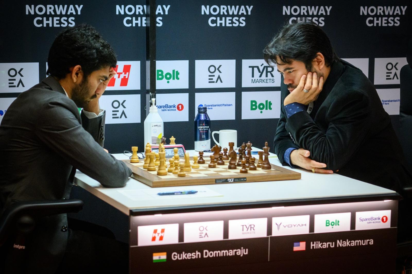 Norway Chess: Gukesh bounces back in Rd 3, beats world no. 2 Hikaru Nakamura