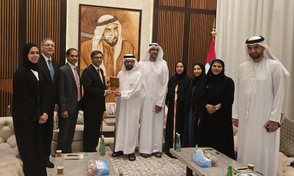Foreign Secy Misri reaches Abu Dhabi, highlights joint commitment with UAE to combat terrorism