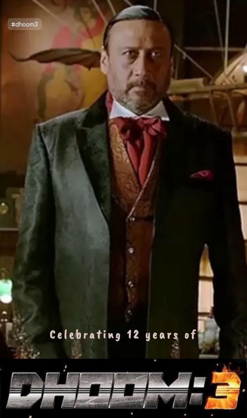 Aamir Khan-starrer ‘Dhoom 3’ clock 12 years, Jackie Shroff celebrates the film