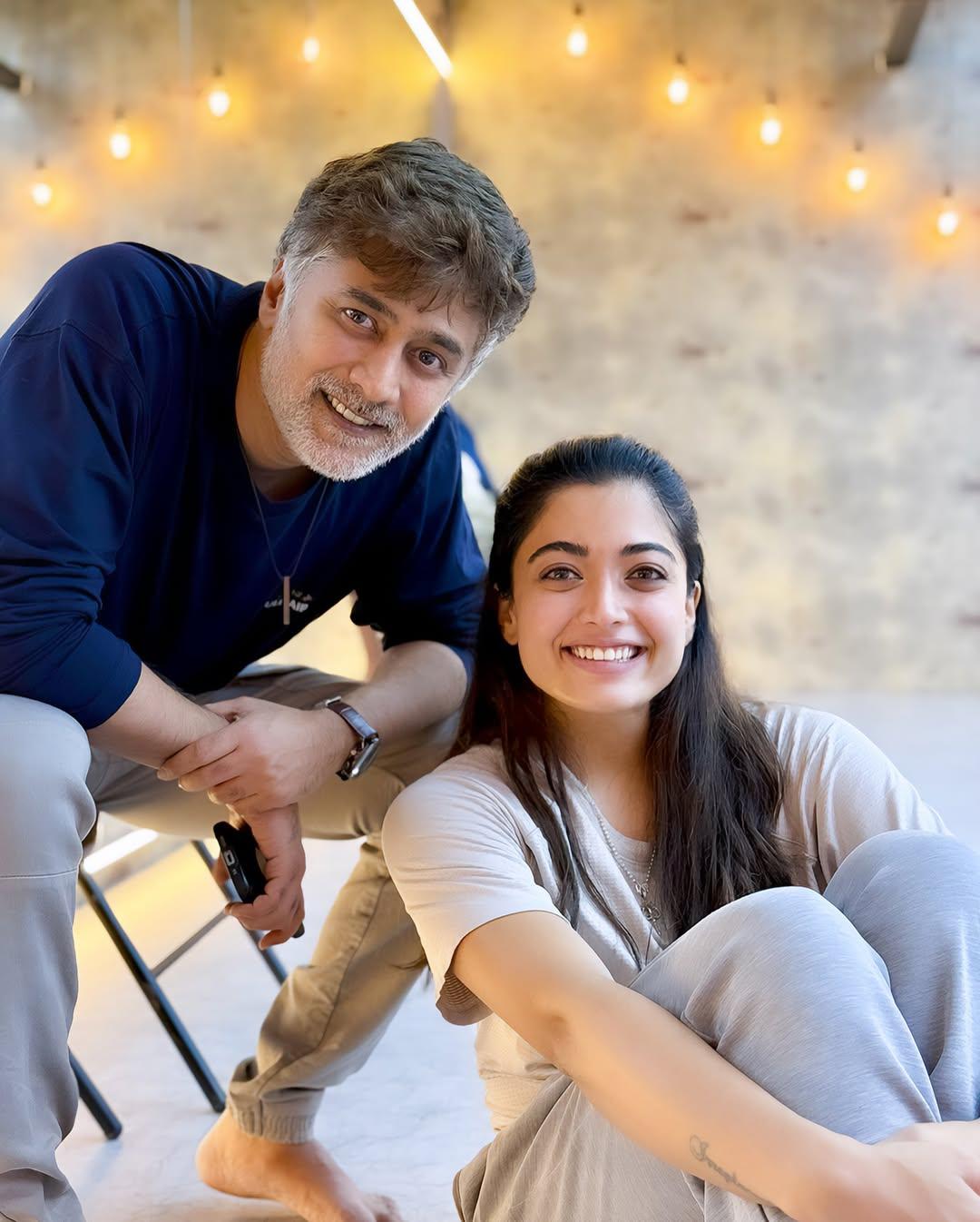 You are too precious my friend, says actress Rashmika Mandanna to 'The Girlfriend' director Rahul Ravindran