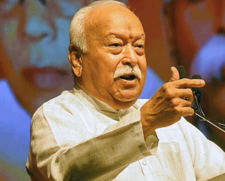 As part of RSS's centenary celebrations, Mohan Bhagwat arrives in Manipur for 3-day visit