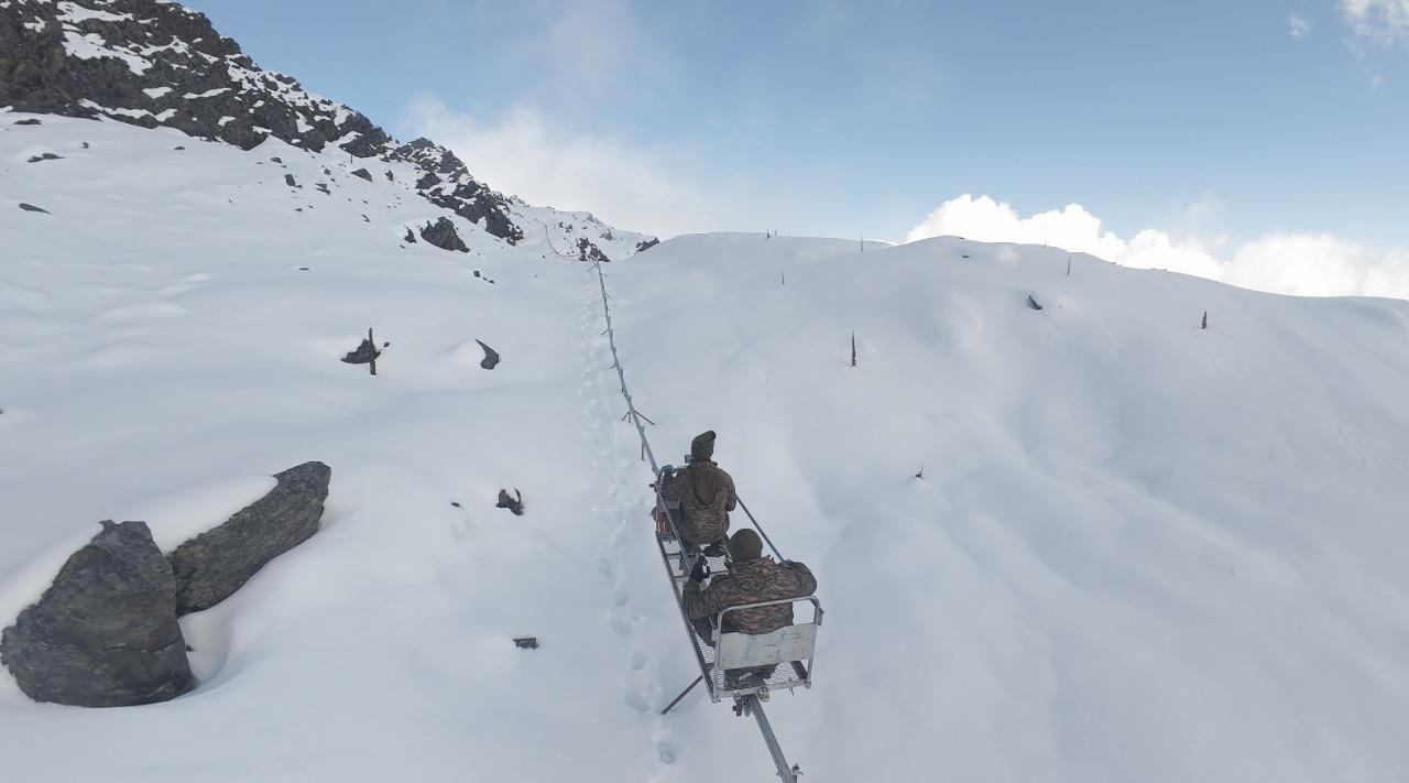 Army engineers build indigenous Mono Rail System at 16,000 ft to keep Kameng frontier supplied