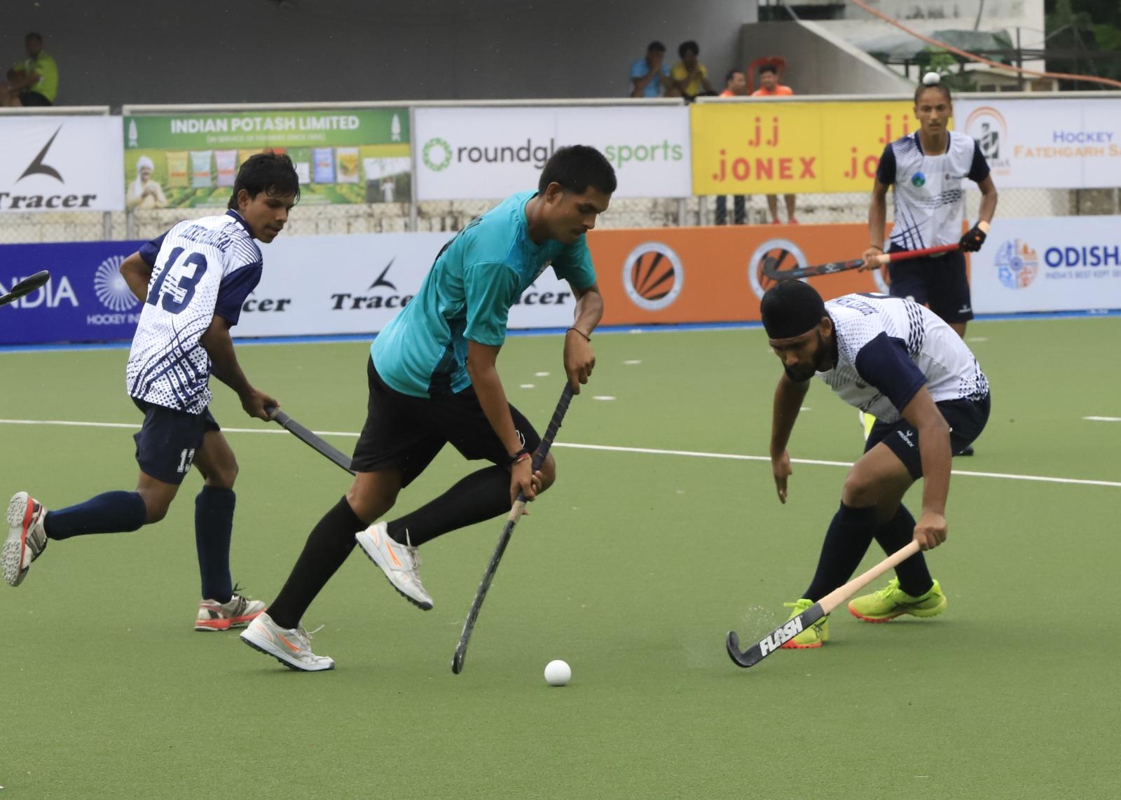 Jr. Men's Hockey Nationals: Kerala, Chhattisgarh, Hockey Raj, Arunachal, Bengal, and Delhi win on Day 1
