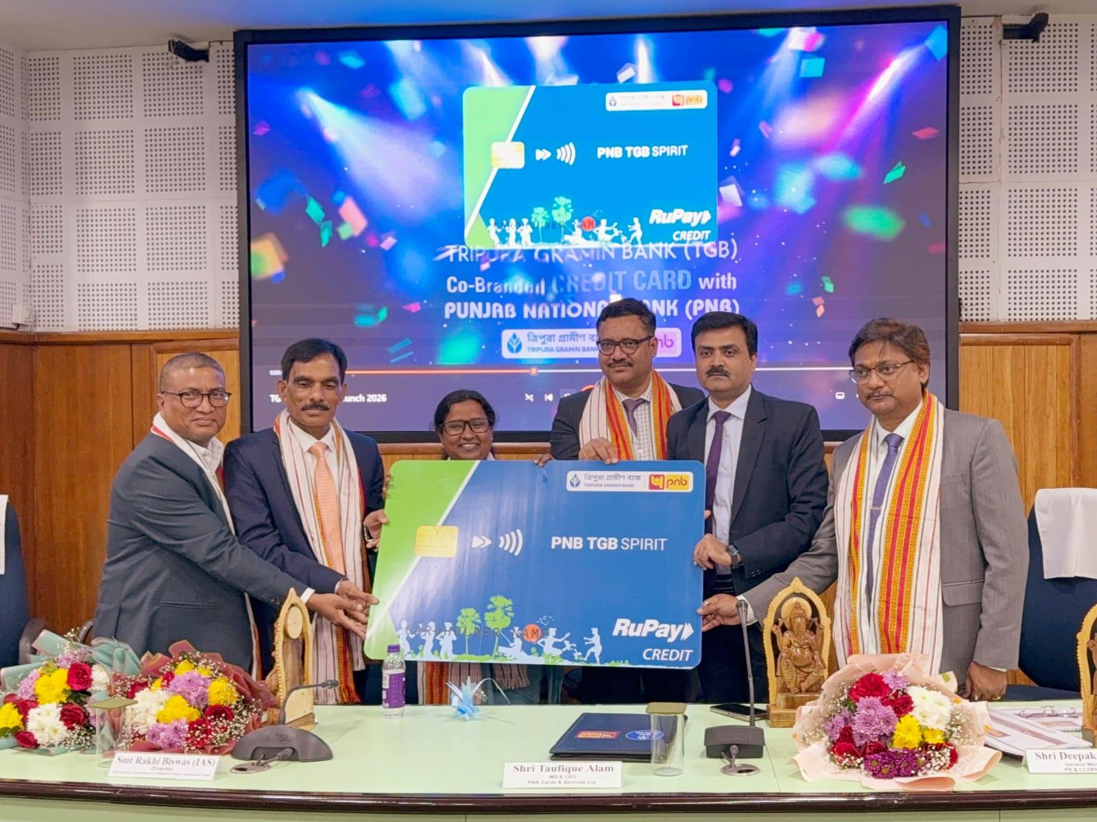 Tripura Gramin Bank launches first-ever co-branded ‘RuPay Credit Card’; sets national milestone among RRBs
