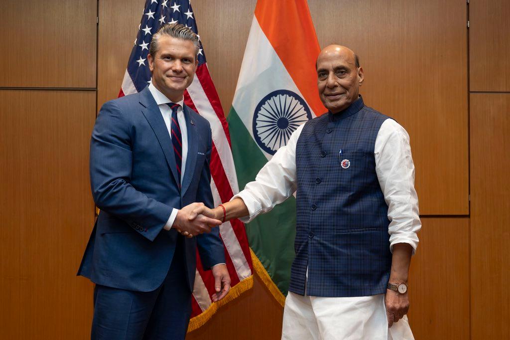 Rajnath Singh, US War Secretary Hegseth sign 10-year ‘Framework for the US-India Major Defence Partnership’